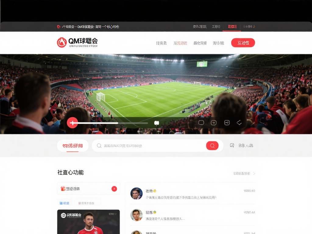 在资讯以外，QM球盟会官网另一个核心特色是它的互动